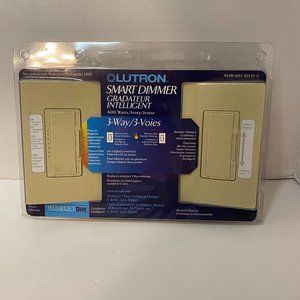 NEW Lutron Smart Dimmer 600W Ivory  MAW-603-RH-IV-C